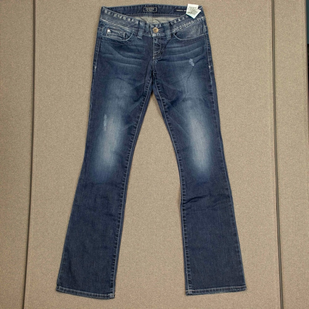 Guess Low Rise Daredevil Boot Jeans - Picture 2 of 8